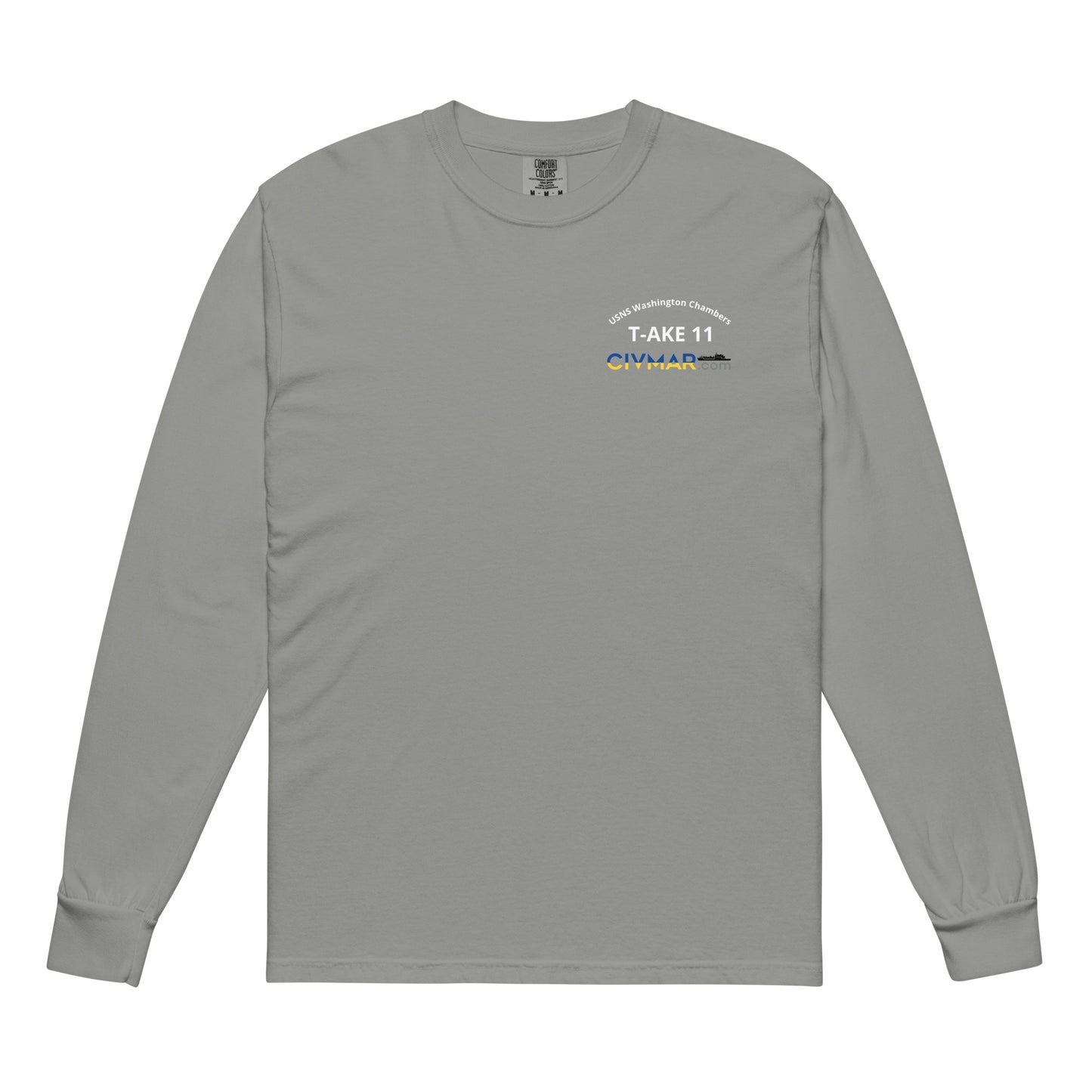 USNS Washington Chambers T-AKE 11 Long Sleeve T-Shirt
