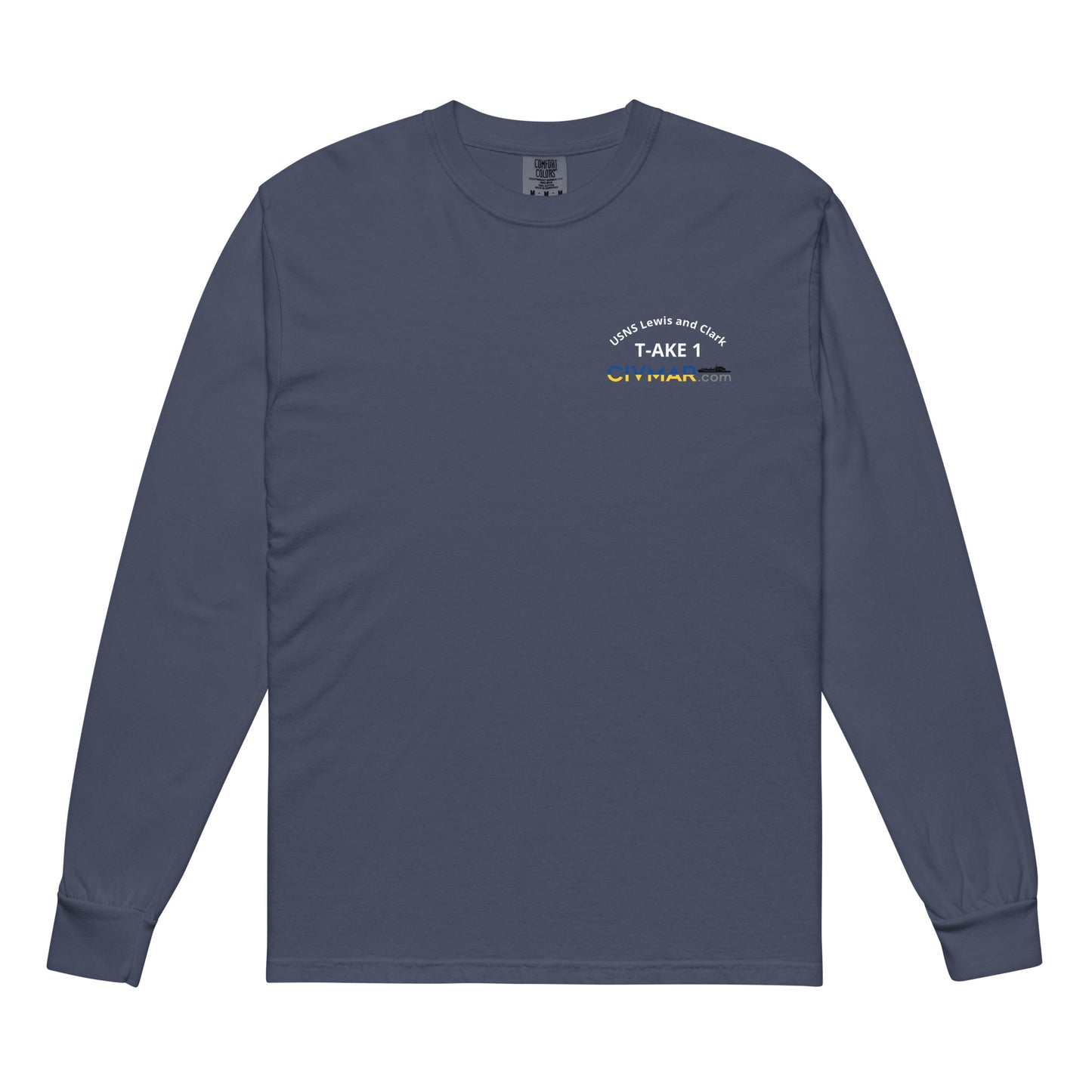USNS Lewis and Clark T-AKE 1 Long Sleeve T-Shirt