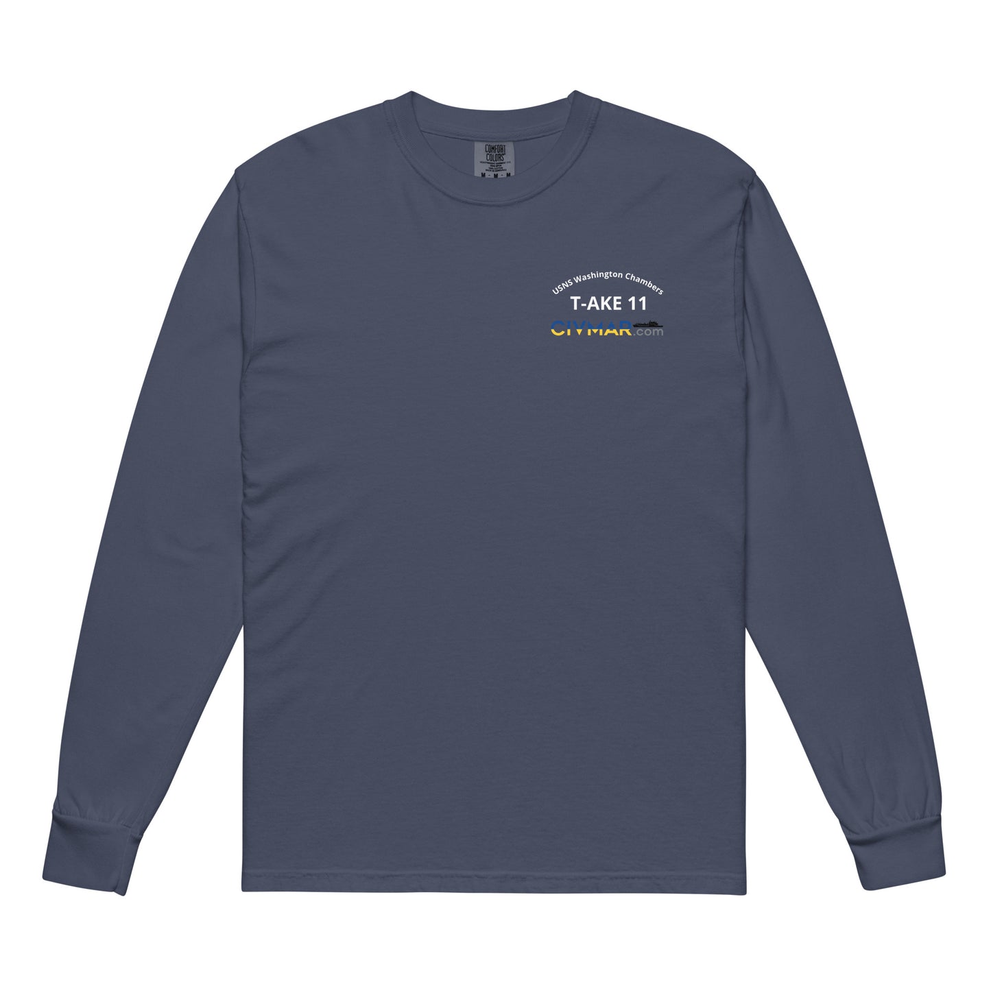 USNS Washington Chambers T-AKE 11 Long Sleeve T-Shirt