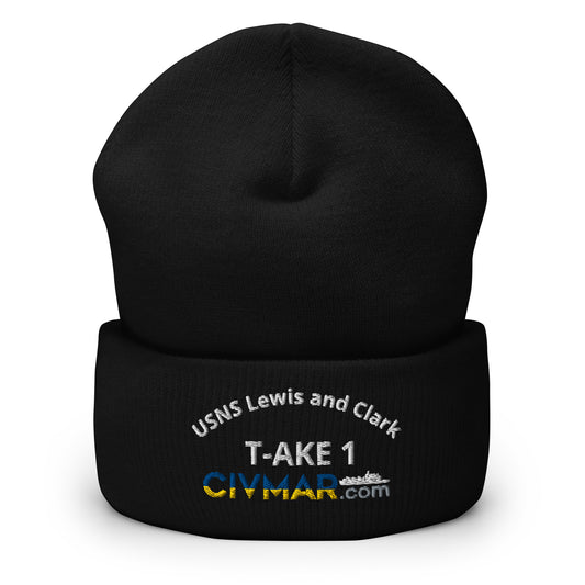 USNS Lewis and Clark T-AKE 1 Beanie