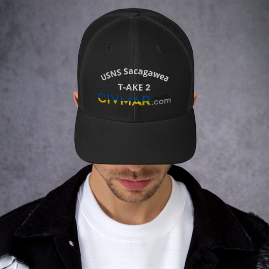 USNS Sacagawea T-AKE 2 Trucker Hat