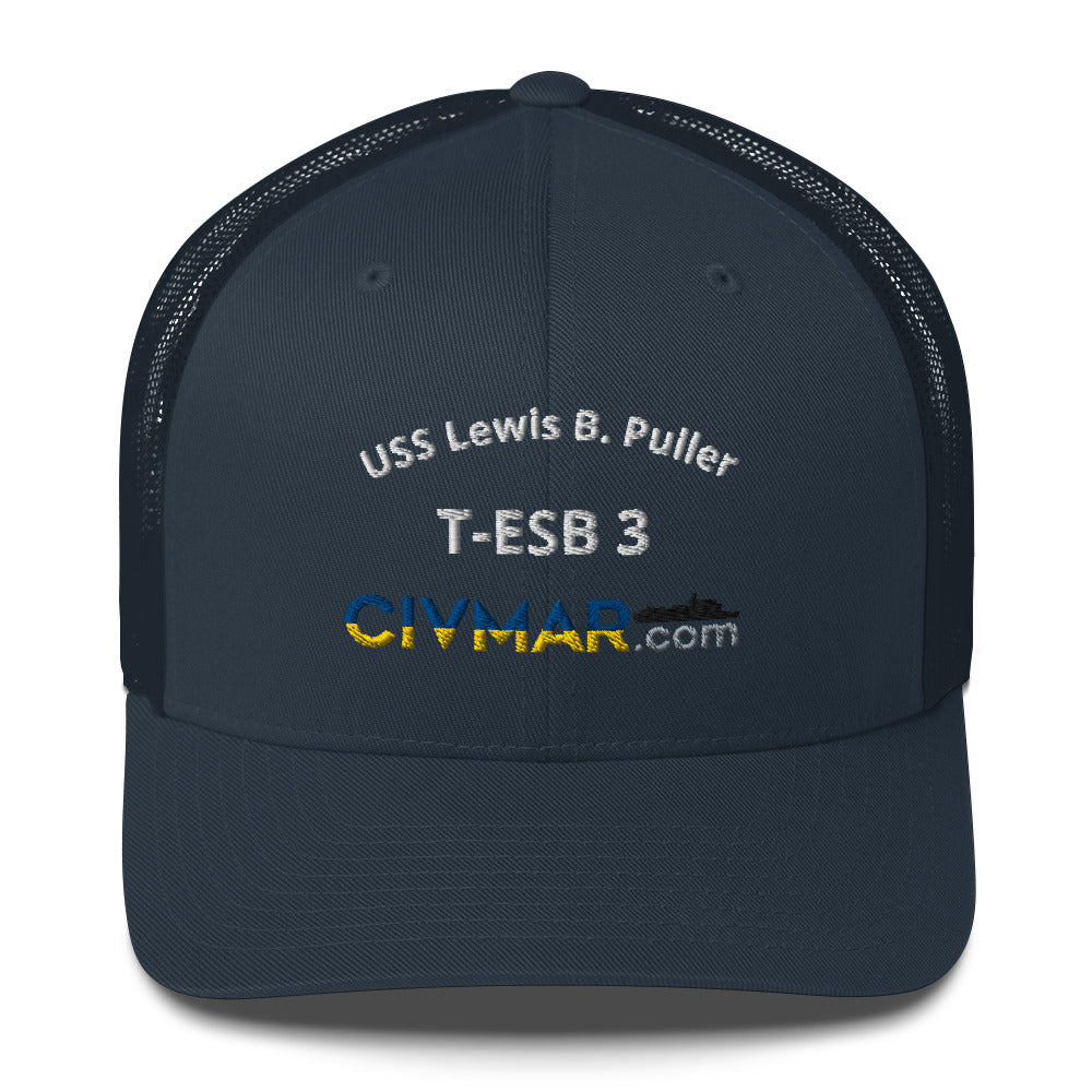 USS Lewis B. Puller T-ESB 3 Trucker Hat
