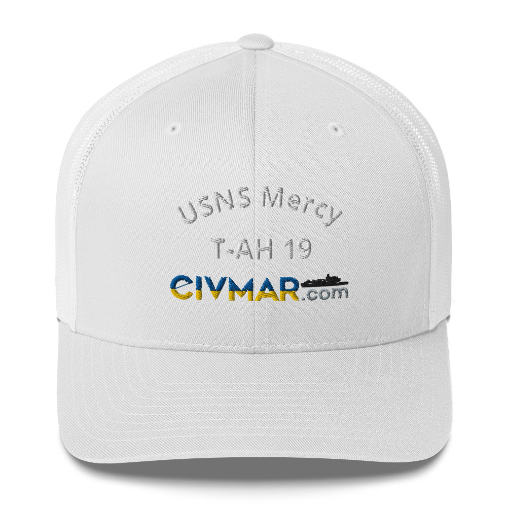 USNS Mercy T-AH 19 Short Sleeve T-Shirt