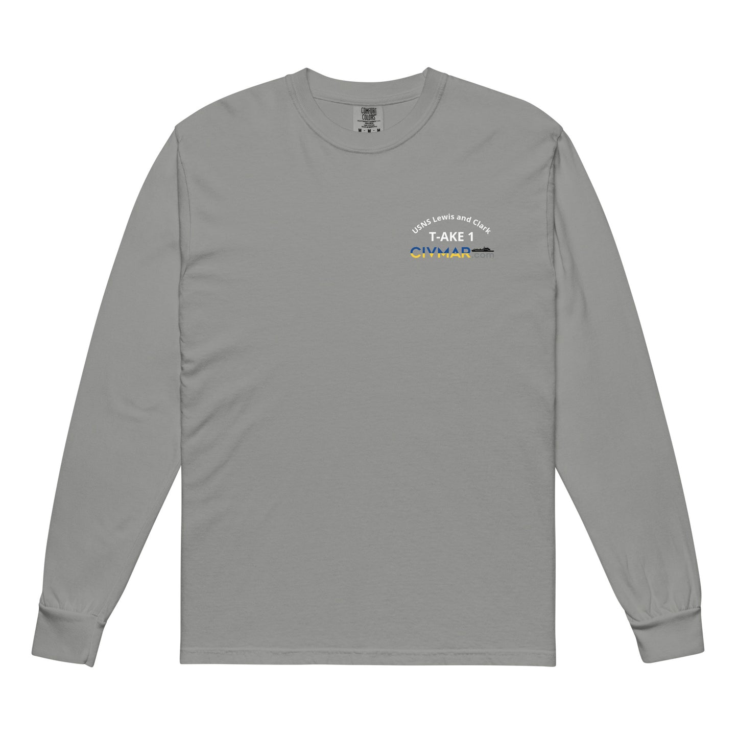 USNS Lewis and Clark T-AKE 1 Long Sleeve T-Shirt